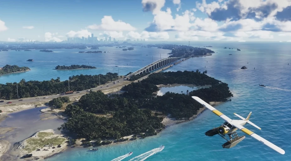 Leonida Keys aerial view