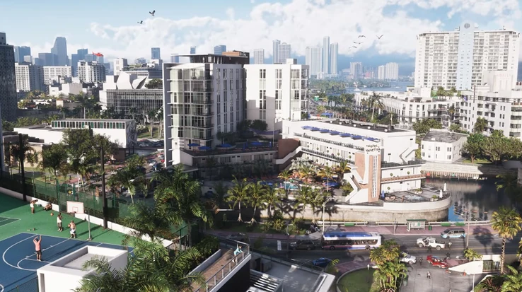 gta vice city daytime scene