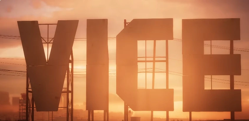 vice city sign
