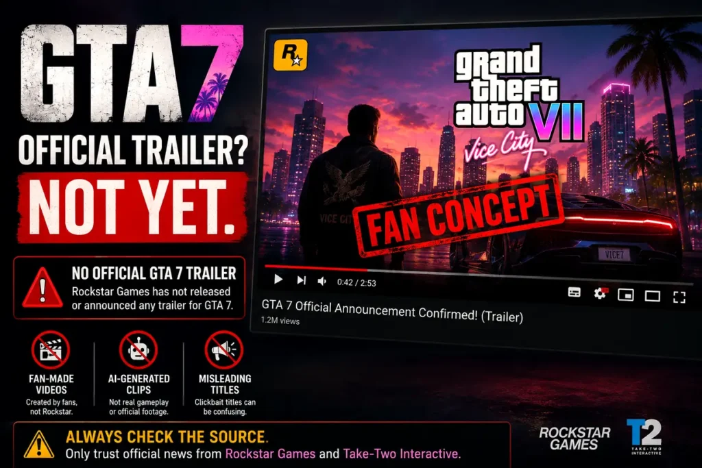 trailer GTA 7 fan-made trailer and unofficial concept warning